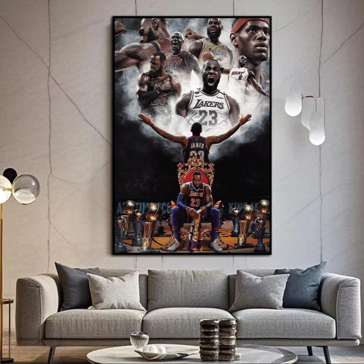 LEBRON JAMES WALL ART