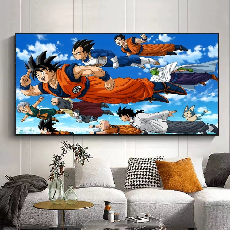 DRAGON BALL WALL ART