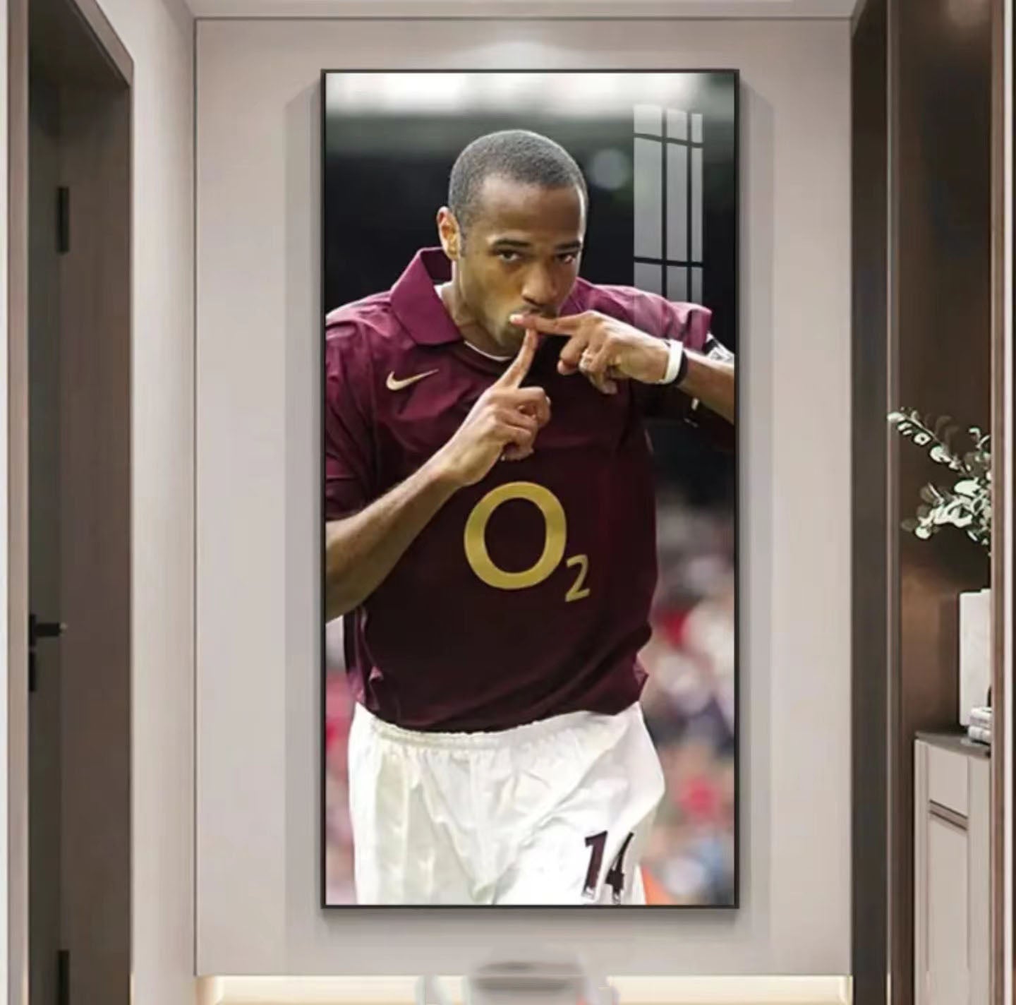 THIERRY HENRY WALL ART