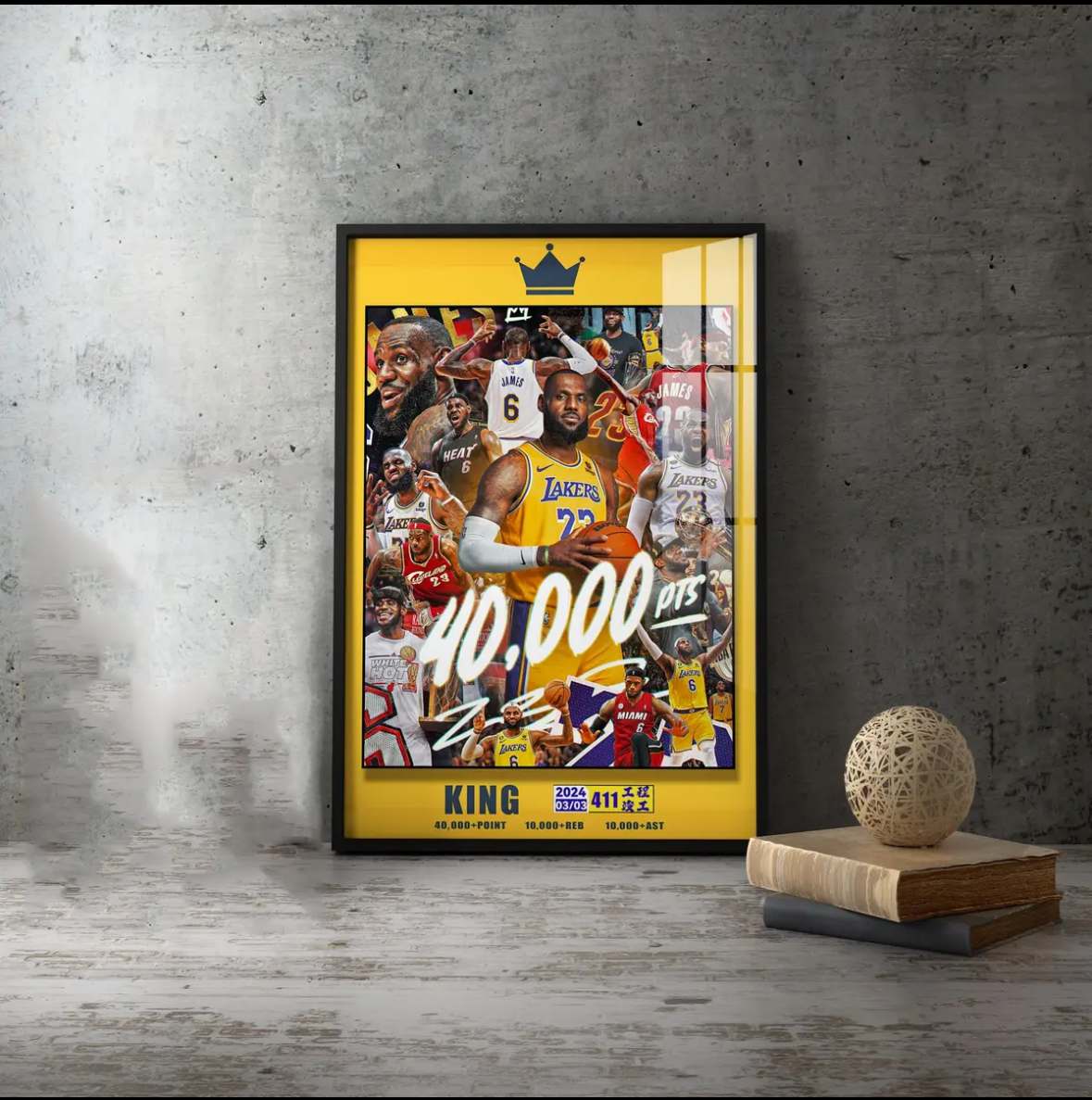 LeBron James Wall Art