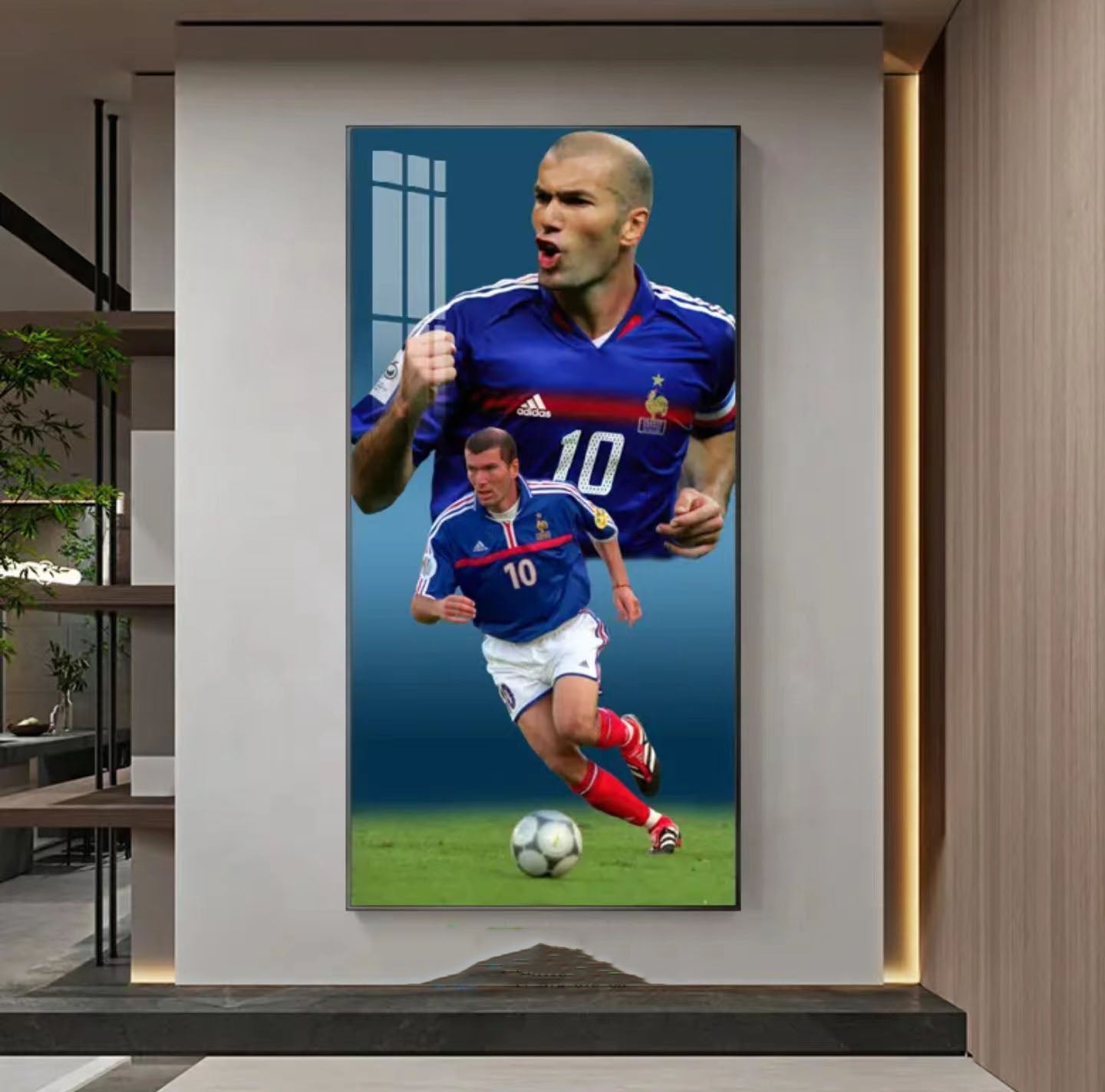 Zinedine Zidane WALL ART