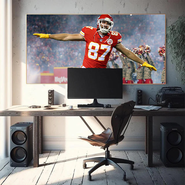 Travis Kelce Wall Art