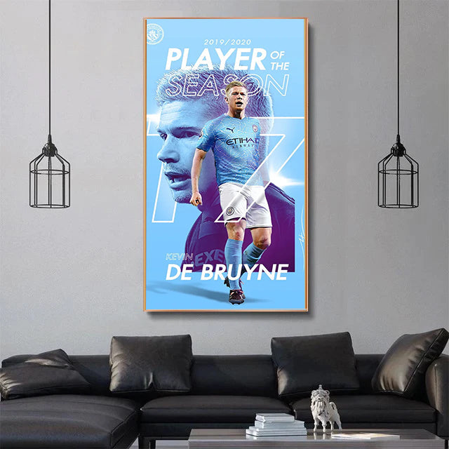 De Bruyne Wall Art