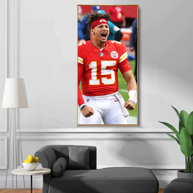 Patrick Mahomes Wall Art