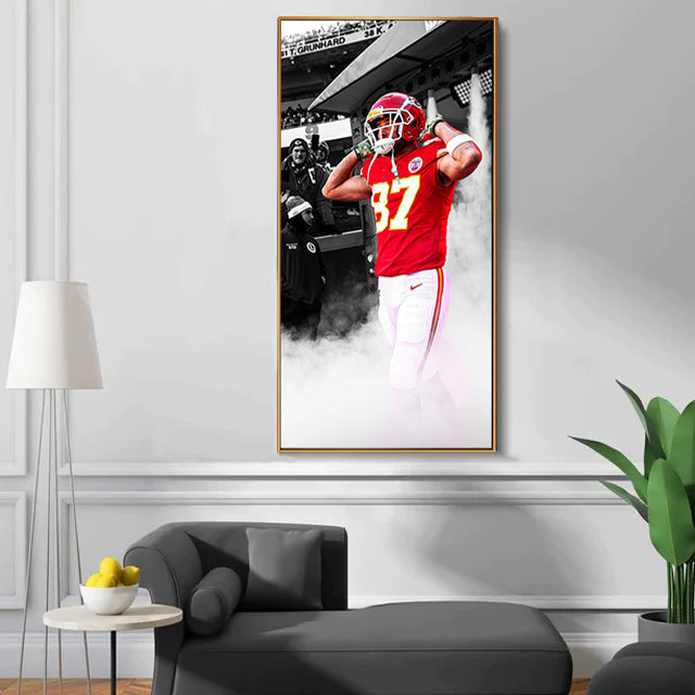 Travis Kelce Wall Art