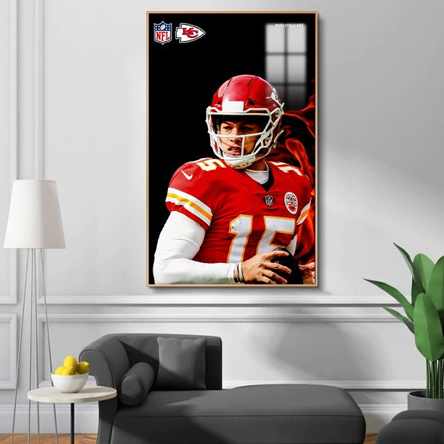 Patrick Mahomes II Wall Art