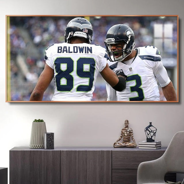 Russell Wilson Wall Art