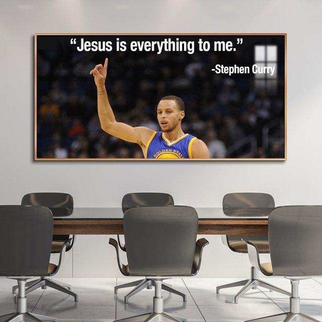 Stephen Curry Wall Art
