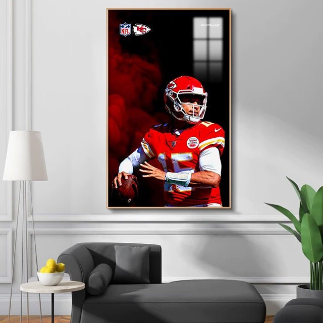 Patrick Mahomes II Wall Art