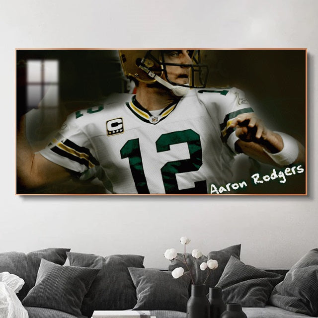 Aaron Rodgers Wall Art