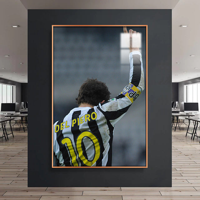 Del Piero Juventus Wall Art