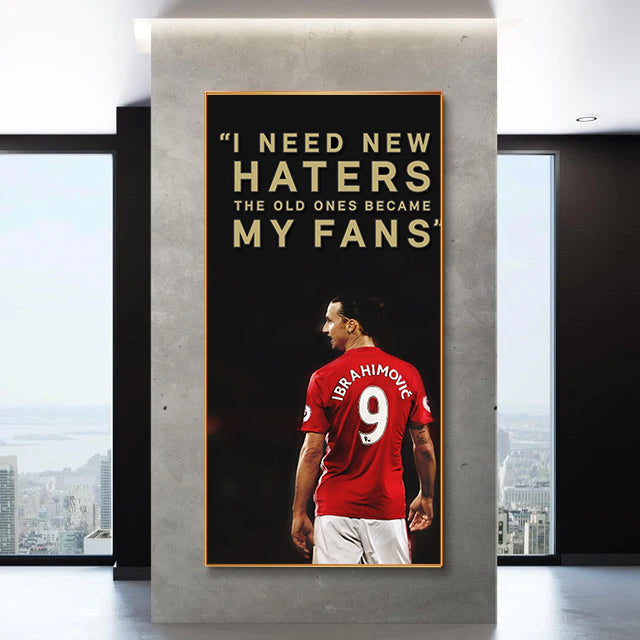 Zlatan Ibrahimovic Wall Art