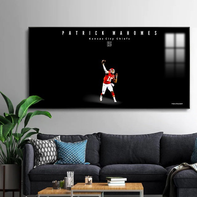 Patrick Mahomes II Wall Art