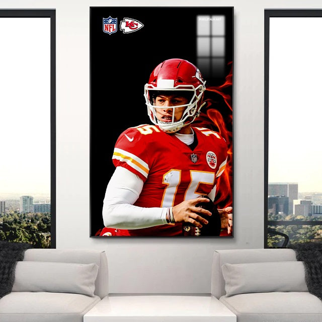 Patrick Mahomes II Wall Art
