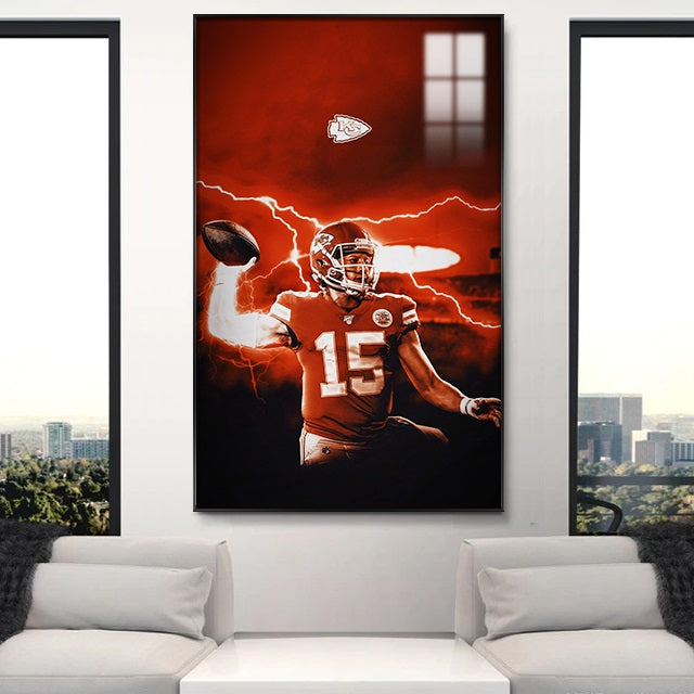 Patrick Mahomes II Wall Art