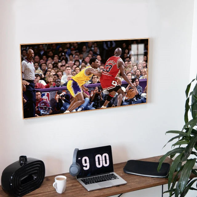 Michael Jordan and Kobe Bryant Wall Art