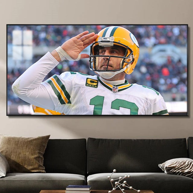 Aaron Rodgers Wall Art