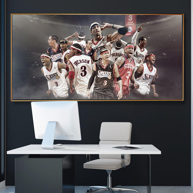 Allen Iverson Wall Art