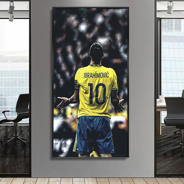 Zlatan Ibrahimovic Wall Art