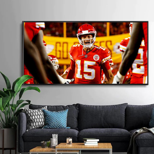 Patrick Mahomes Wall Art