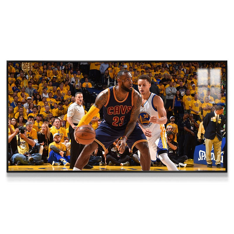 LeBron James and Stephen Curry Wall Art