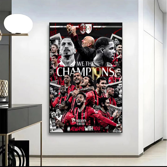 AC MILAN WALL ART