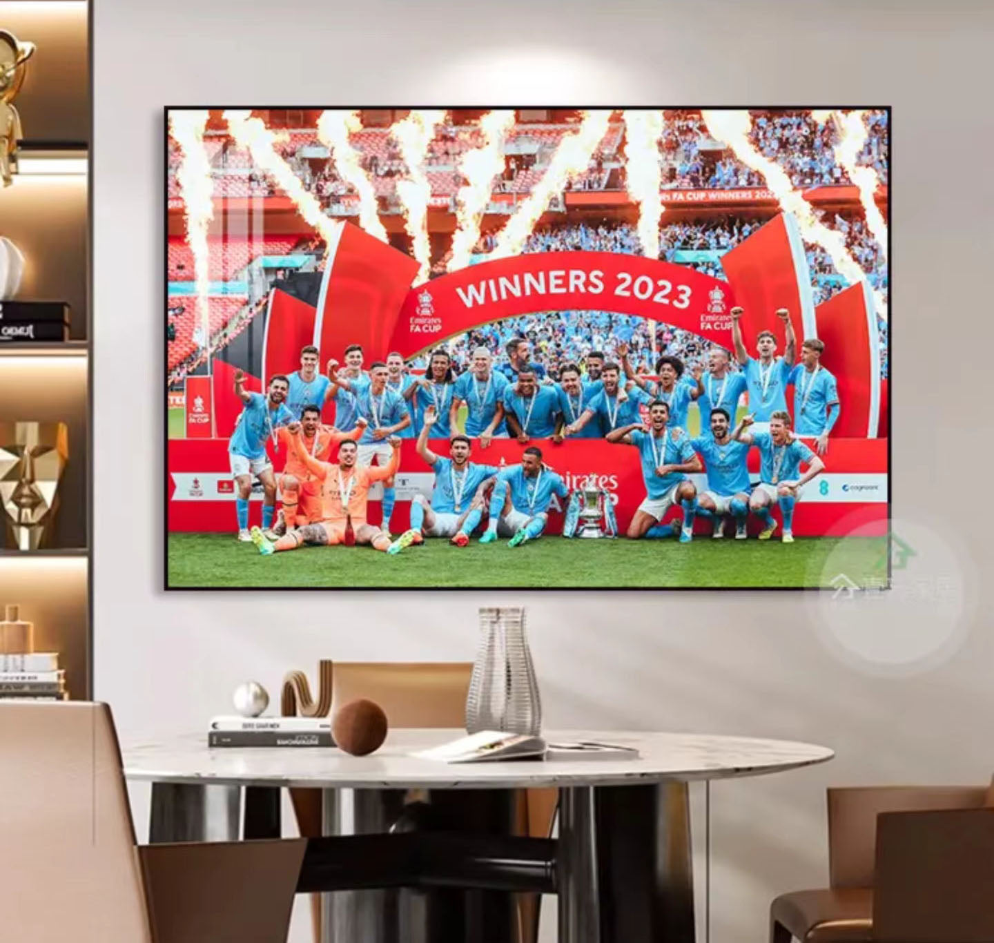 MANCHESTER CITY WALL ART