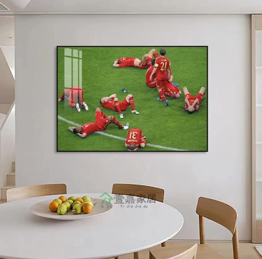 2012 Champions League BAYERN WALL ART