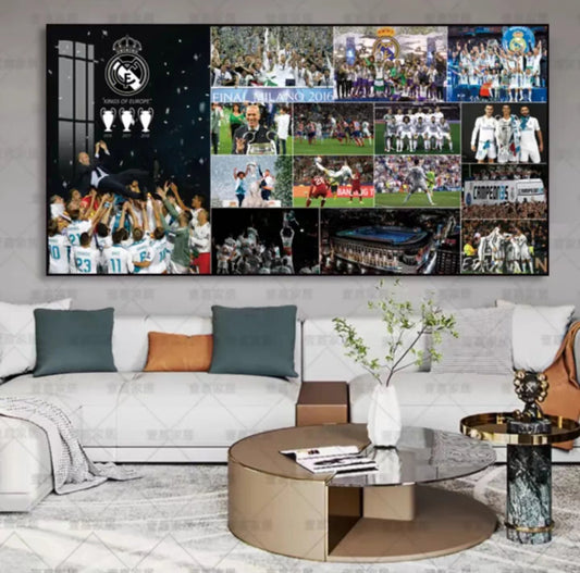 REAL MADRID WALL ART