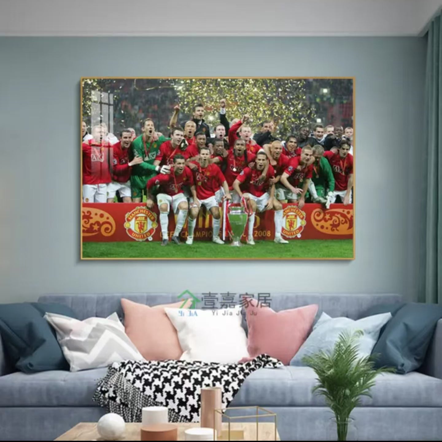 MANCHESTER UNITED WALL ART