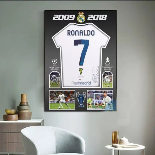 CRISTIANO RONALDO WALL ART