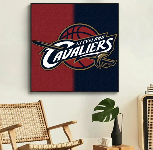 Cleveland Cavaliers logo Decorative Wall Art