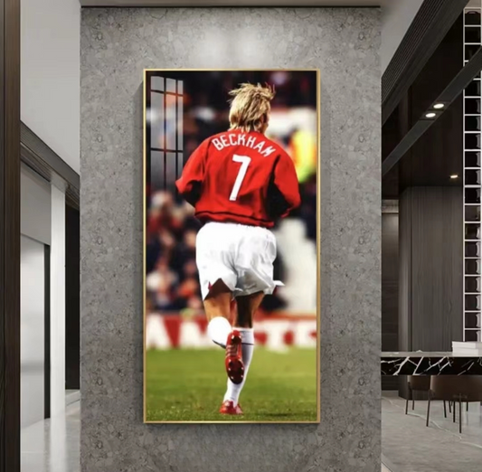 Beckham's Back Decorative Wall Art
