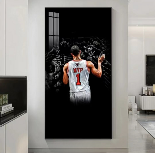 Derrick Rose Wall Art