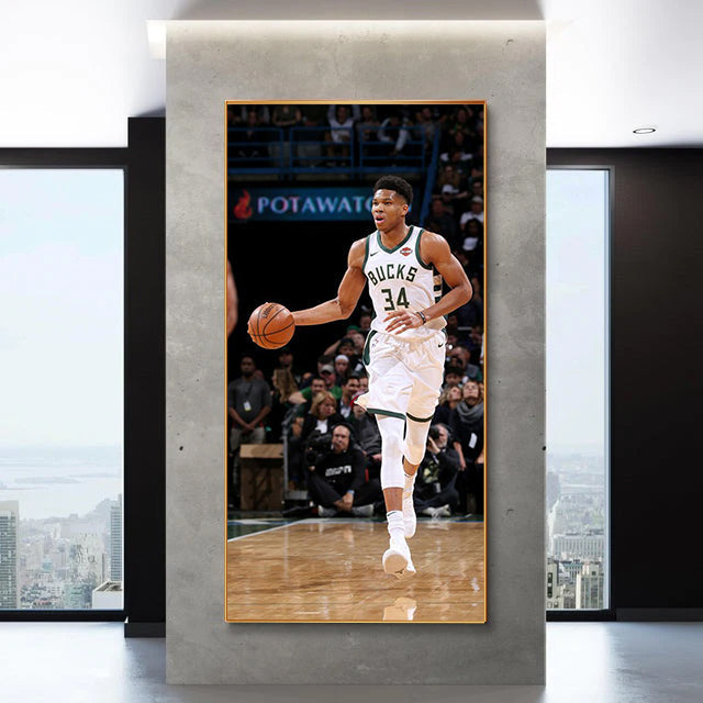 Giannis Antetokounmpo Wall Art