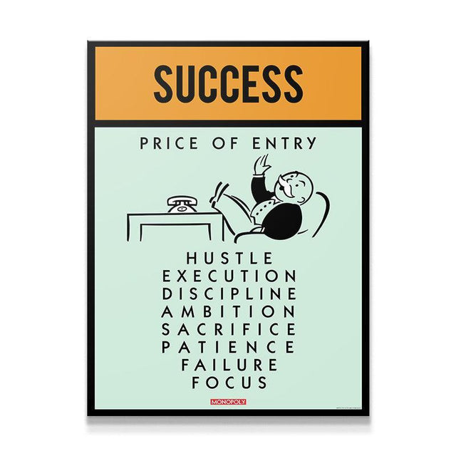 SUCCESS WALL ART