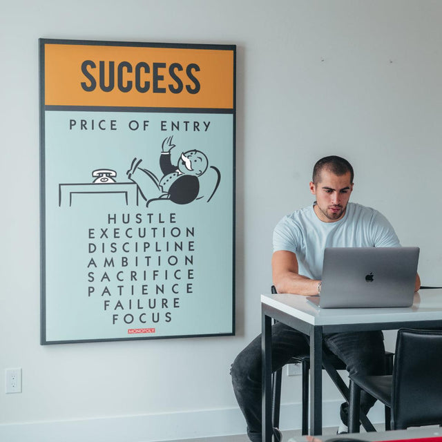 SUCCESS WALL ART