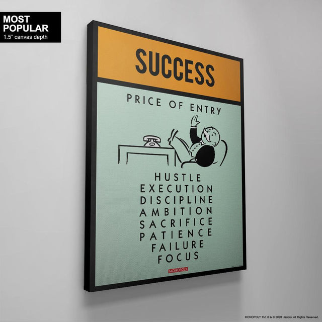 SUCCESS WALL ART