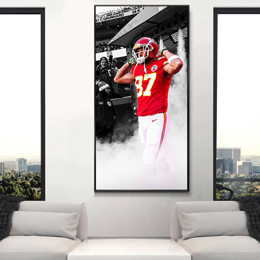 Travis Kelce Wall Art
