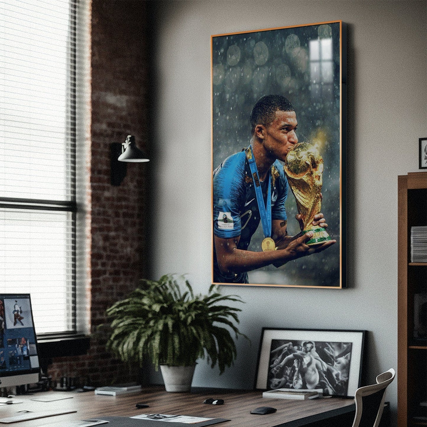 Kylian Mbappe Wall Art