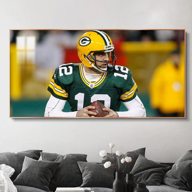 Aaron Rodgers Wall Art