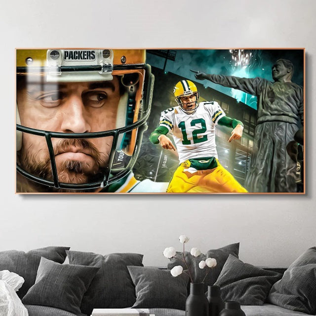 Aaron Rodgers Wall Art
