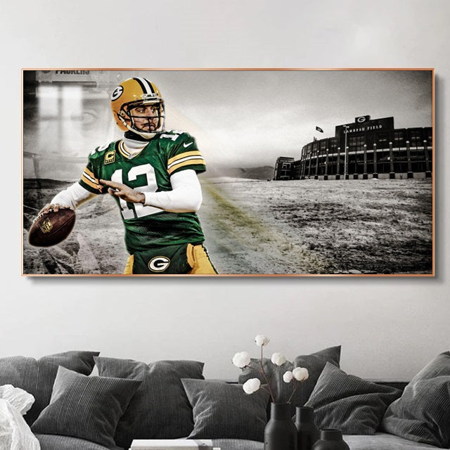 Aaron Rodgers Wall Art