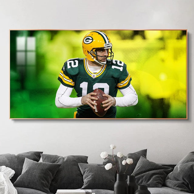 Aaron Rodgers Wall Art
