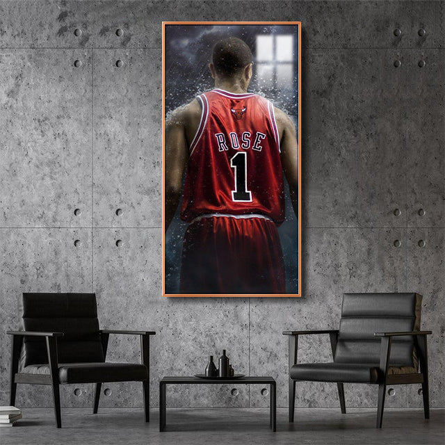 Derrick Rose Wall Art