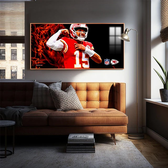 Patrick Mahomes II Wall Art