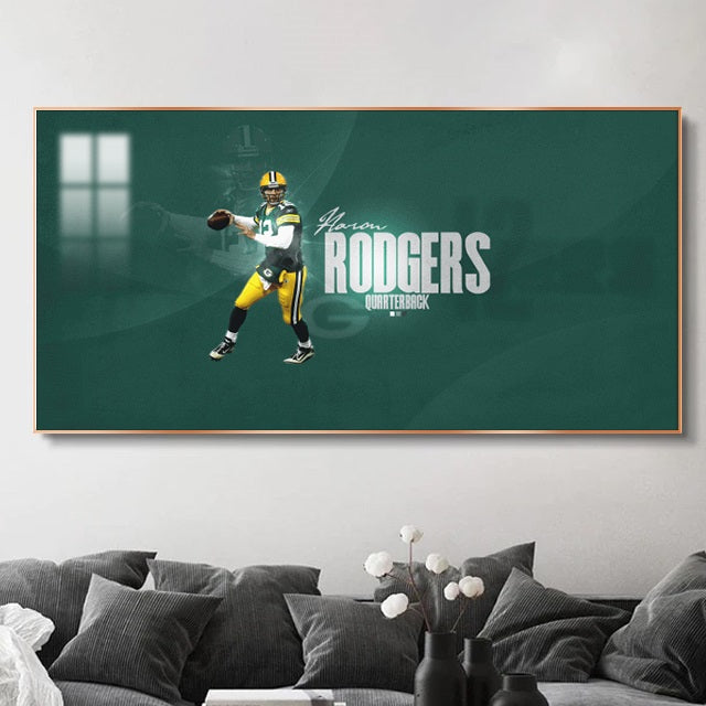 Aaron Rodgers Wall Art
