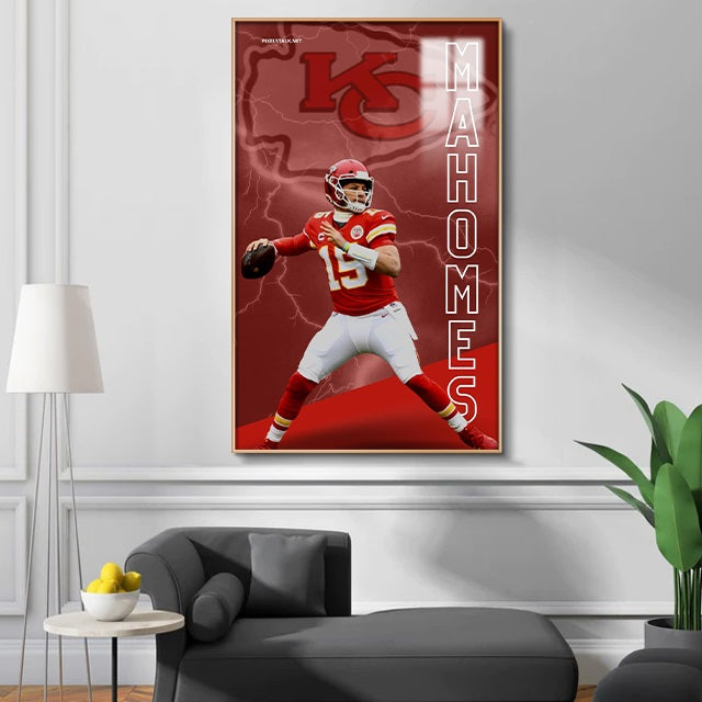 Patrick Mahomes II Wall Art