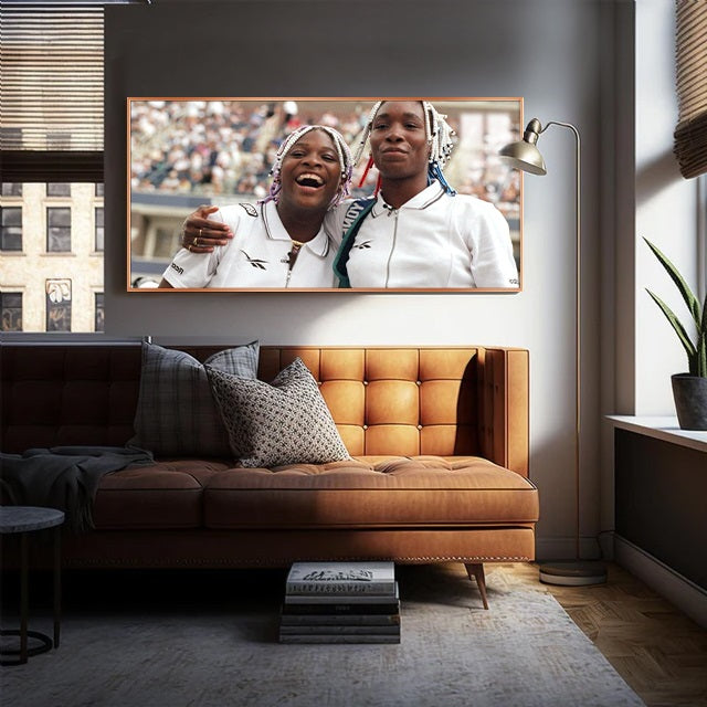Serena Williams and Venus Williams Wall Art