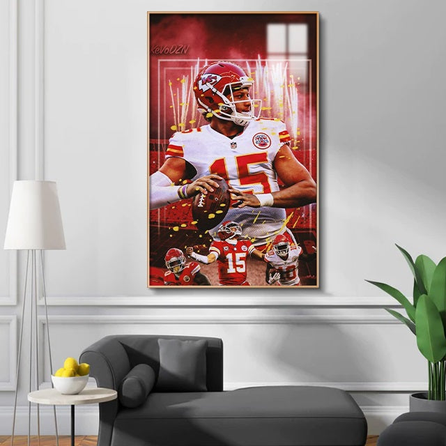 Patrick Mahomes II Wall Art